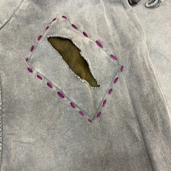 Funky cardigan with hood - Picture 3 of 6